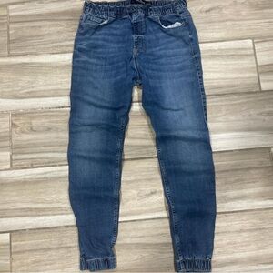 Hollister Blue Denim Jogger Pants